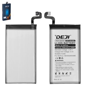 Batería Deji EB BG955ABE puede usarse con Samsung G955 Galaxy S8 Plus, Li ion, 3.85 V, 3500 mAh