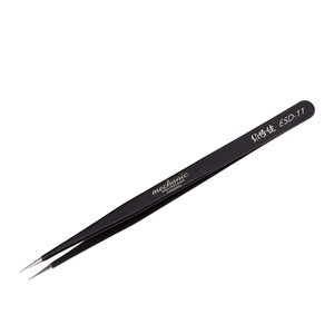 Pinzas para smd Mechanic ESD 11, recta, antiestática, 140 mm, super precision