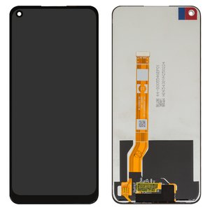 Pantalla LCD puede usarse con Oppo A36, A76, negro, sin marco, Box  PESM10, CPH2375, FPC HTF066H013 A0