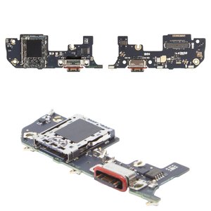 Cable flex puede usarse con Xiaomi 14T Pro, del conector de carga, con componentes, Original PRC , placa del cargador