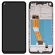 Pantalla LCD puede usarse con Samsung A115 Galaxy A11, M115 Galaxy M11, negro, con marco, Copy