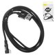 USB кабель Baseus MVP Elbow, USB тип-A, Lightning, 100 см, 2 A, чорний, #CALMVP-01