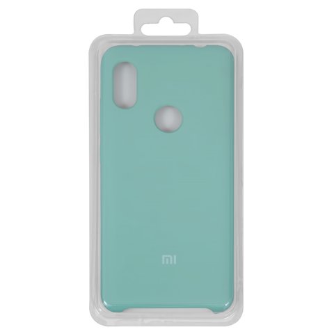 Чехол для Xiaomi Redmi Note 6 Pro, мятный, Original Soft Case, силикон, turqoise 17 , M1806E7TG, M1806E7TH, M1806E7TI