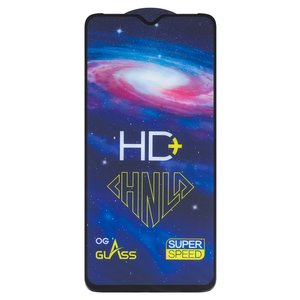 Захисне скло All Spares для Samsung A346 Galaxy A34 5G, 0,33 мм 9H, сумісне з чохлом, Full Glue, чорний, HD+