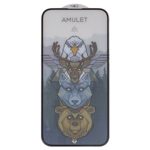 Захисне скло iNobi Amulet для Apple iPhone 14 Pro Max, Full Glue, Anti Static, без упаковки , чорний