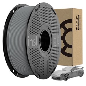 Филамент для 3D принтера INSLOGIC MATTE PLA Grey, 1 кг