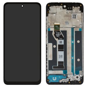 Дисплей для Motorola Moto E15, Moto G05, Moto G15, чорний, з рамкою, High Copy, TXDI670EDCPX 22