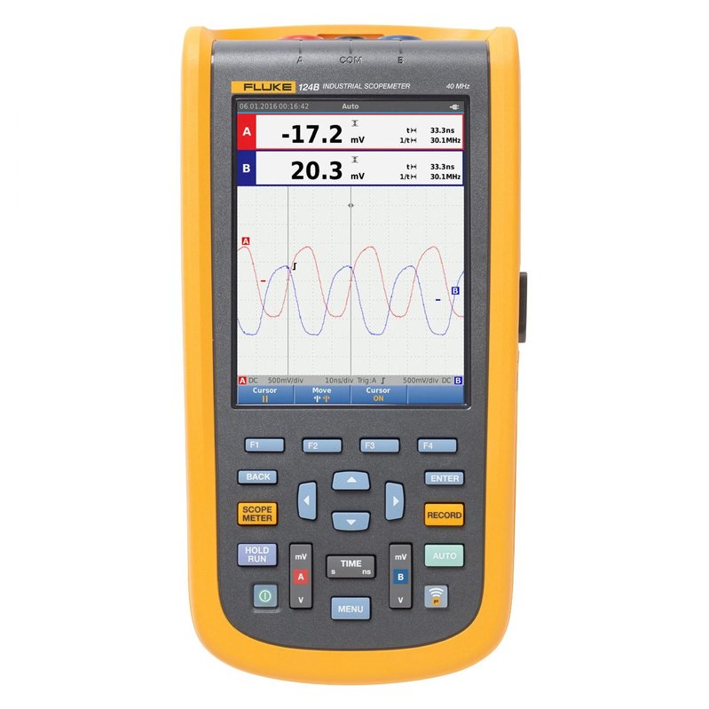 Портативний осцилограф Fluke 124B/EU + Wi-Fi (4755731) Зображення 1