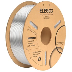 Філамент ELEGOO PLA+, прозорий clear , 1 кг